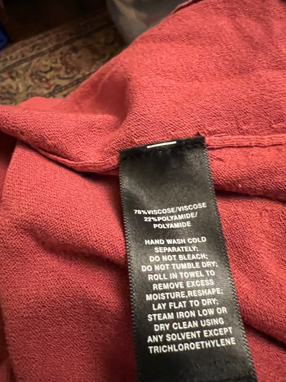 Lafayette 148 Large Sleeveless Crewneck Tank -Cinnamon Rose - Picture 6 of 7